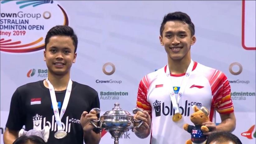 Tembus 10 Besar Dunia, Anthony dan Jonatan Mulai Jadi Incaran
