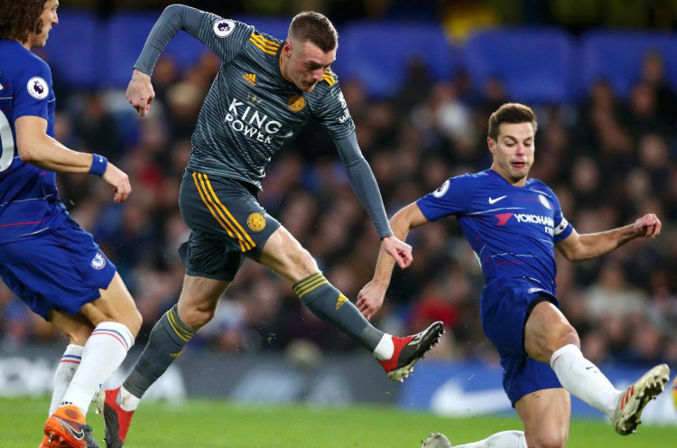 Chelsea 0-1 Leicester, Jamie Vardy Hadirkan Kekalahan Kandang Pertama The Blues
