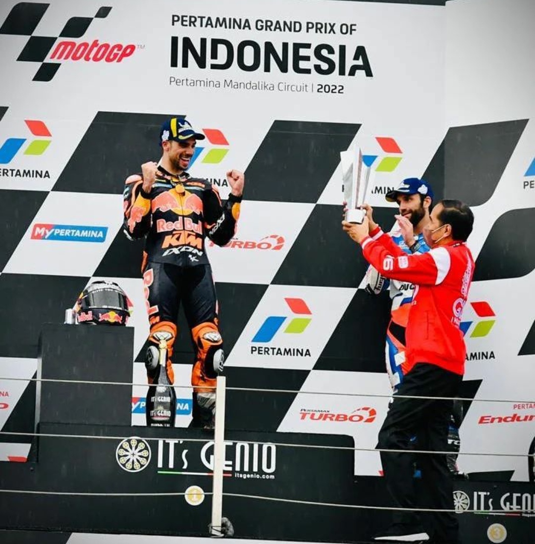 Usai MotoGP Mandalika, Presiden Jokowi: Terima Kasih Masyarakat NTB