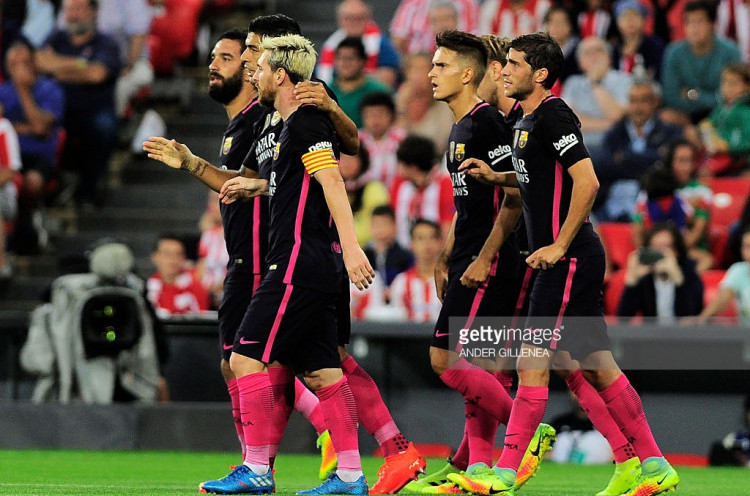 Hasil Pertandingan Liga Spanyol Athletic Bilbao vs Barcelona : Skor 0-1