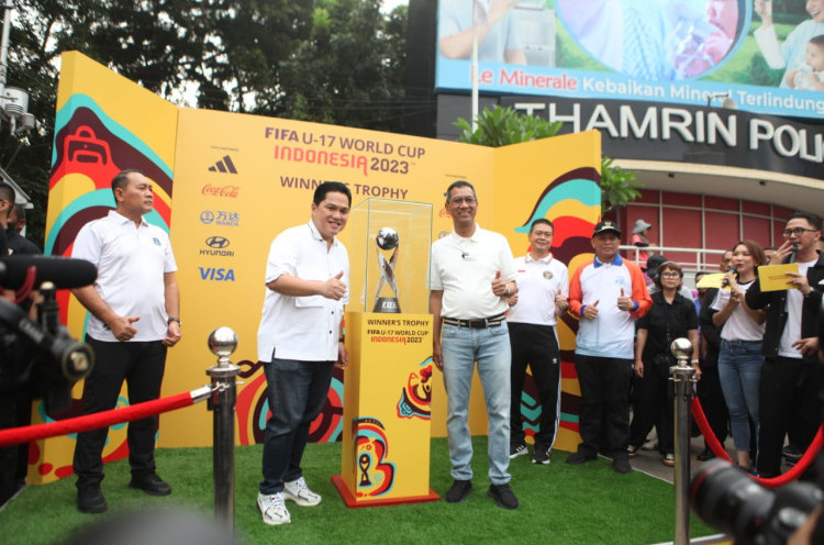 Semarak, Masyarakat Jakarta Ramaikan Trophy Experience Piala Dunia U-17 2023