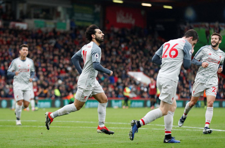 Bournemouth 0-4 Liverpool: Cetak Hat-trick, Mo Salah Samai Luis Suarez