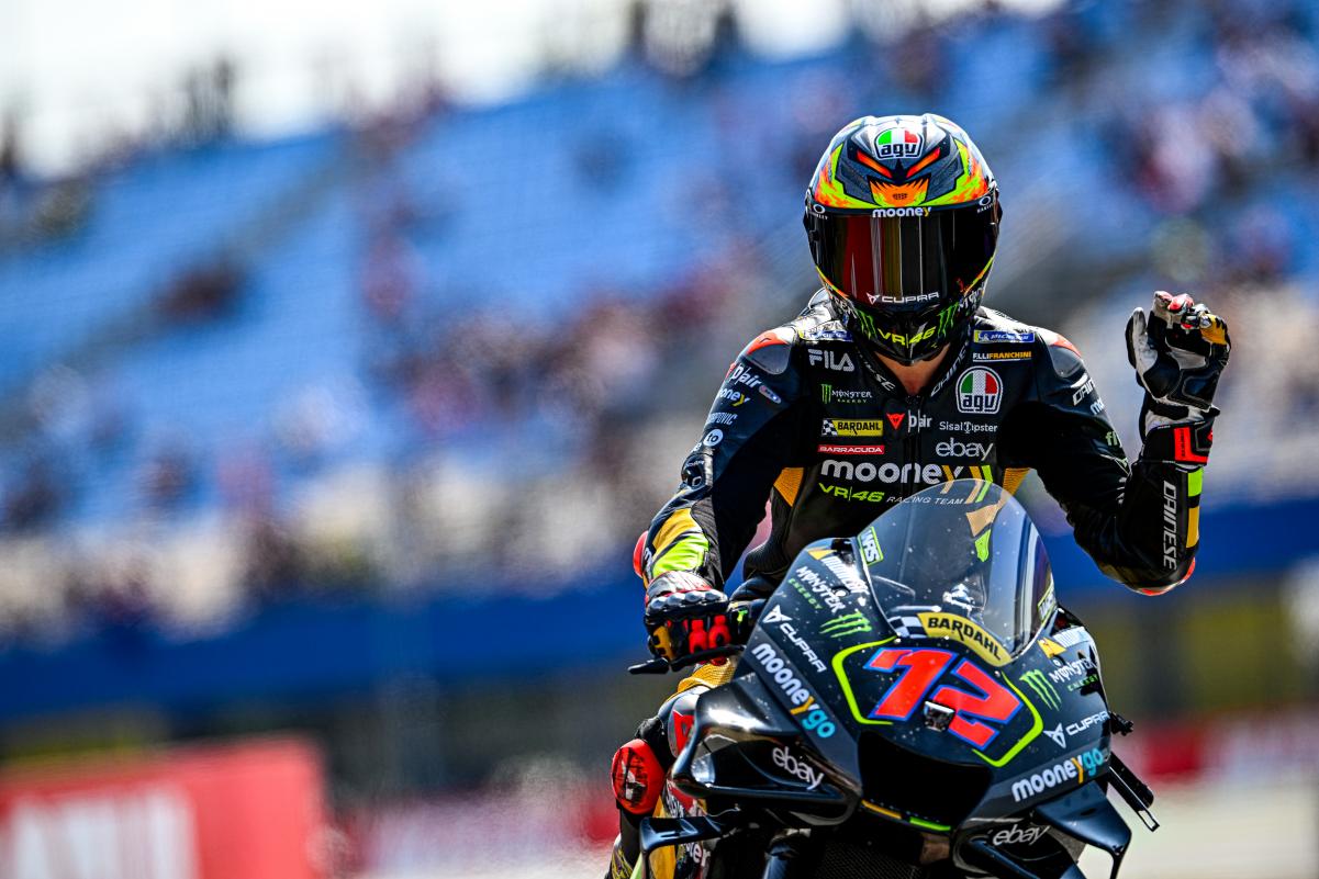 Marco Bezzecchi Amankan Pole Position MotoGP Belanda