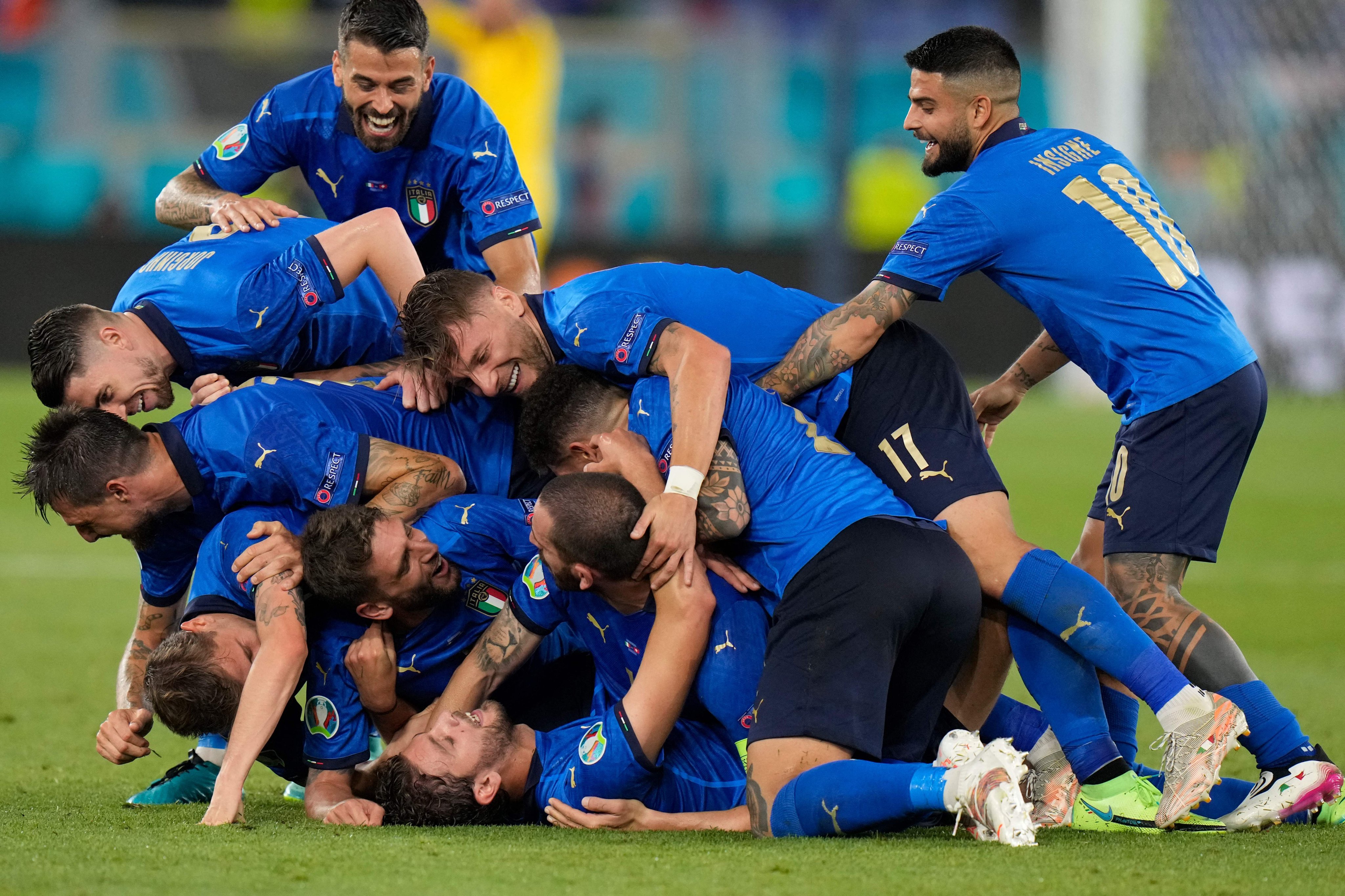 Hasil Pertandingan Grup A Piala Eropa 2020: Italia Lolos 16 Besar, Wales Jaga Asa