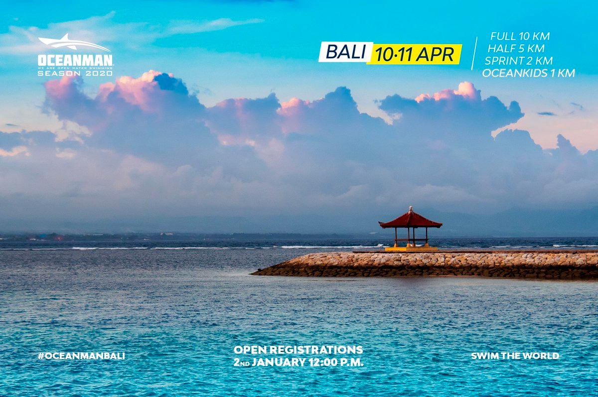 Lomba Renang Perairan Terbuka Pertama Indonesia Hadir di Bali