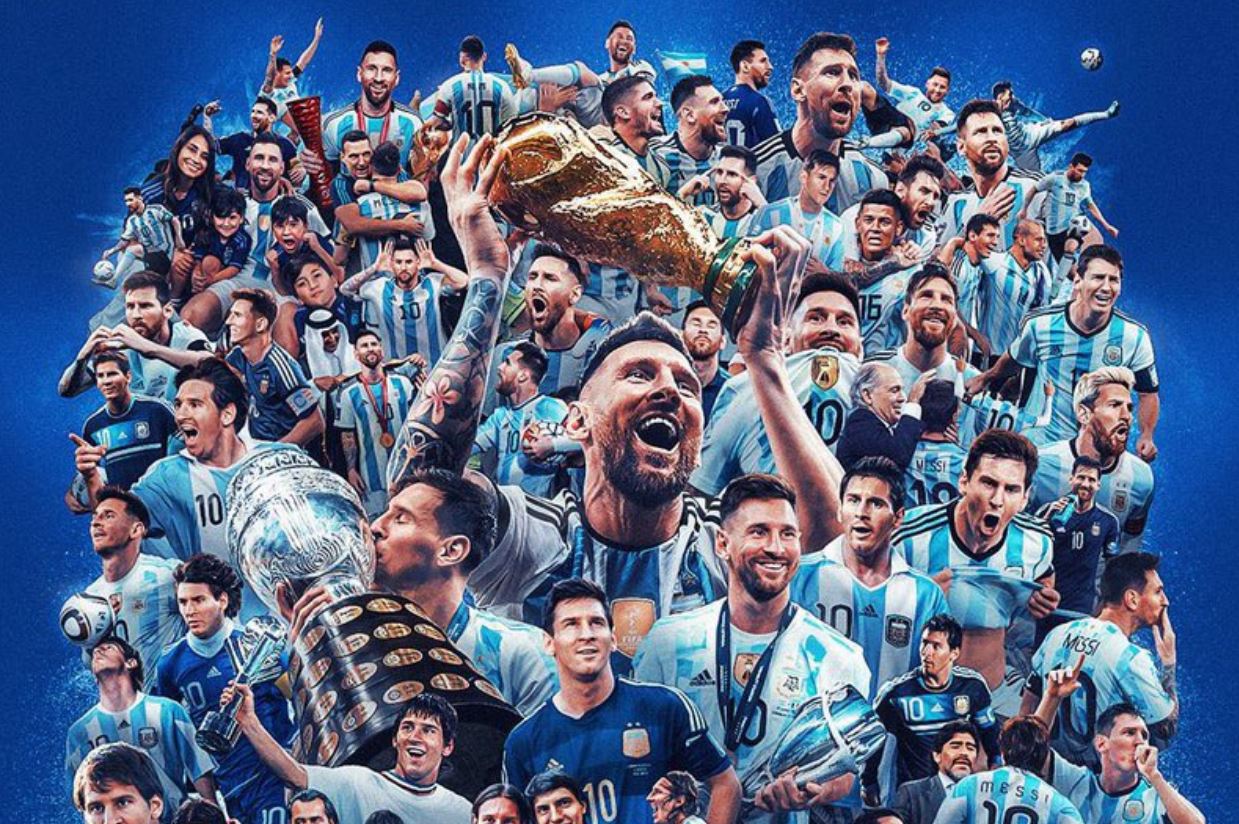 11 Momen Paling Berkesan Lionel Messi di Timnas Argentina
