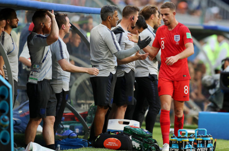 Piala Dunia 2018: Jelang Bersua Kroasia, Jordan Henderson Ungkap Kondisi Cederanya