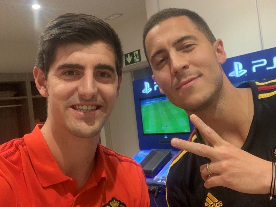 Eden Hazard ke Real Madrid, Thibaut Courtois: Selamat Datang di Klub Terbaik Dunia
