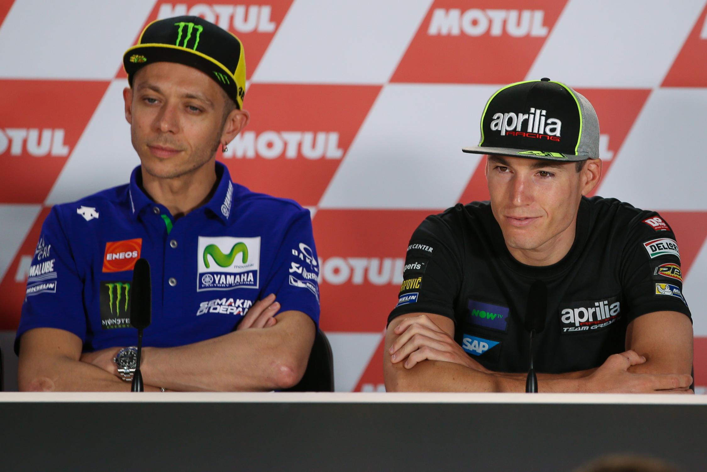 Aleix Espargaro Menarik Napas Panjang saat Tahu Valentino Rossi Selamat dari Celaka