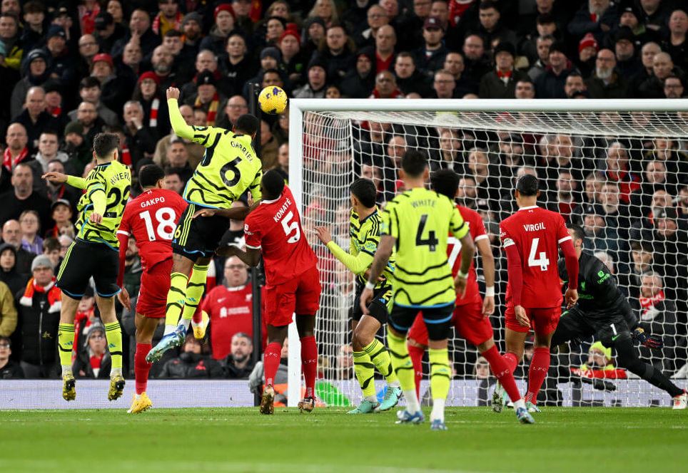 Hasil Pertandingan: Liverpool Vs Arsenal Berakhir Imbang, Inter Milan Jaga Jarak