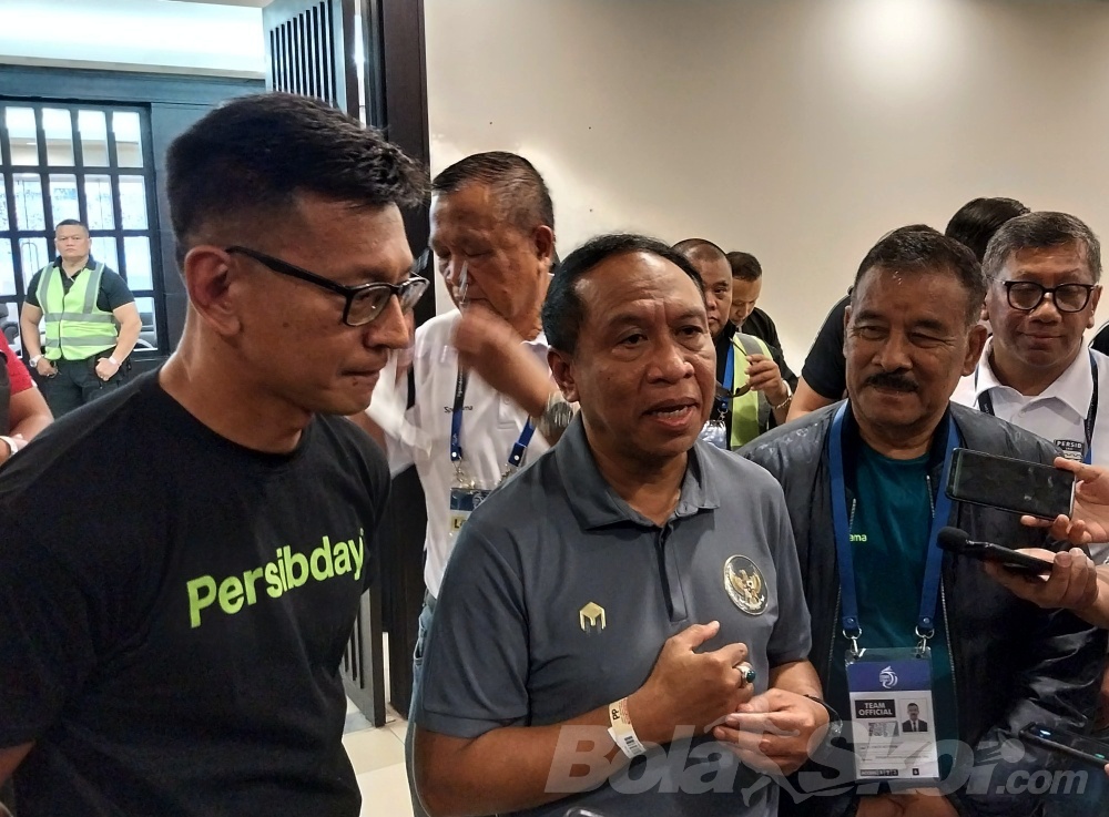 Hadiri Laga Persib Vs PSS Sleman di GBLA, Menpora Zainudin Amali Beberkan Alasan