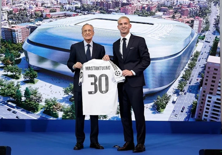Dikenalkan Real Madrid, Franco Mastantuono Kenakan Nomor Punggung 30