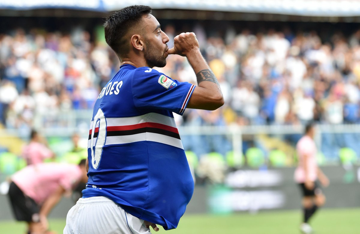 Starting XI Sampdoria jika Tidak Menjual Pemain Bintang: Fernandes Topang Icardi