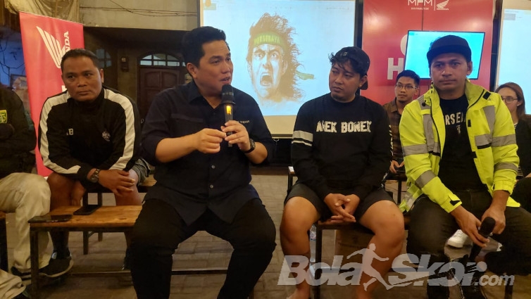 Jawaban Erick Thohir saat Ditanya antara PSSI, Politik, dan Cawapres 2024