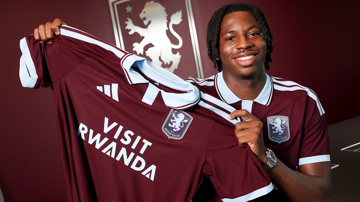 Johan Manzambi. (Foto: Laman Resmi Aston Villa)