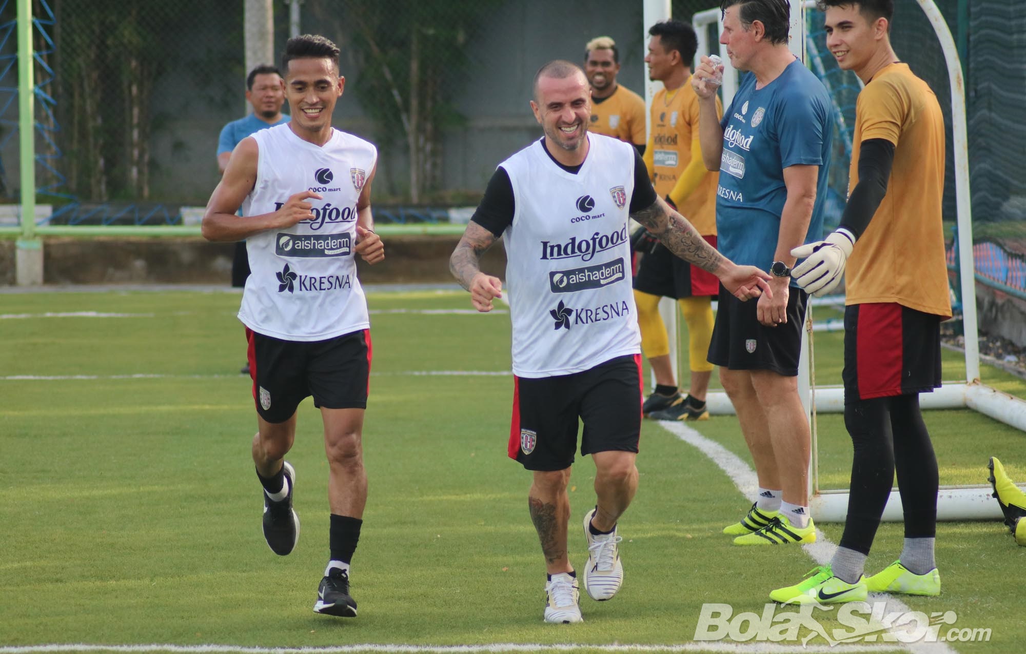 Tugas Pertama Teco untuk Paulo Sergio dan Sidik Saimima