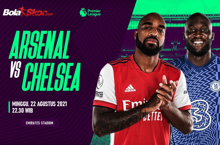 Arsenal Vs Chelsea, Hari Minggu Berpihak untuk Tim Tamu