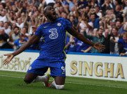Romelu Lukaku Tak Mau Rayakan Gol dengan Gaya Meluncur Lagi