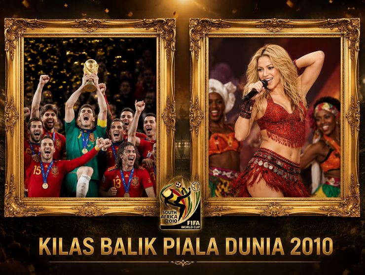 Kilas Balik Piala Dunia 2010: Fenomena Lagu Waka Waka dan Sejarah Sepak Bola Spanyol