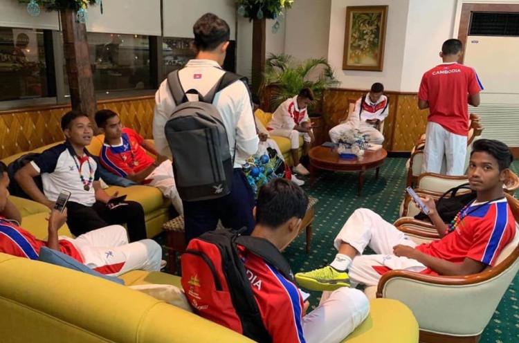 SEA Games 2019: Timnas Kamboja U-23 Terlantar hingga Tiba di Hotel 12 Jam Kemudian