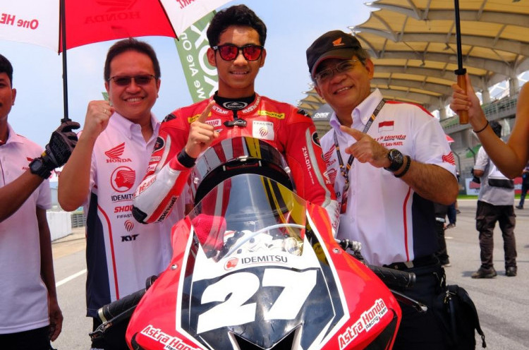 Rekam Jejak Karier Andi Gilang, Pembalap Indonesia di Moto2 2020