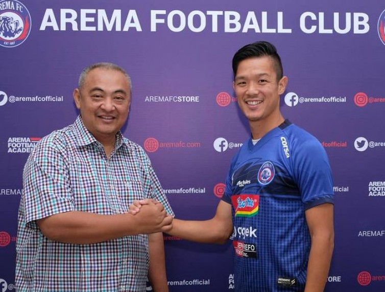 Takafumi Akahoshi Bersedia Tetap di Arema FC jika Target Lolos ke Asia Tercapai