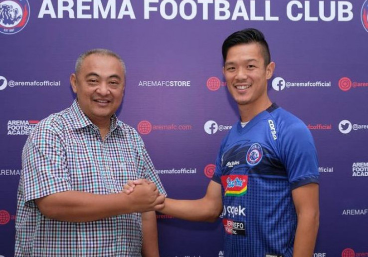 Takafumi Akahoshi Bersedia Tetap di Arema FC jika Target Lolos ke Asia Tercapai