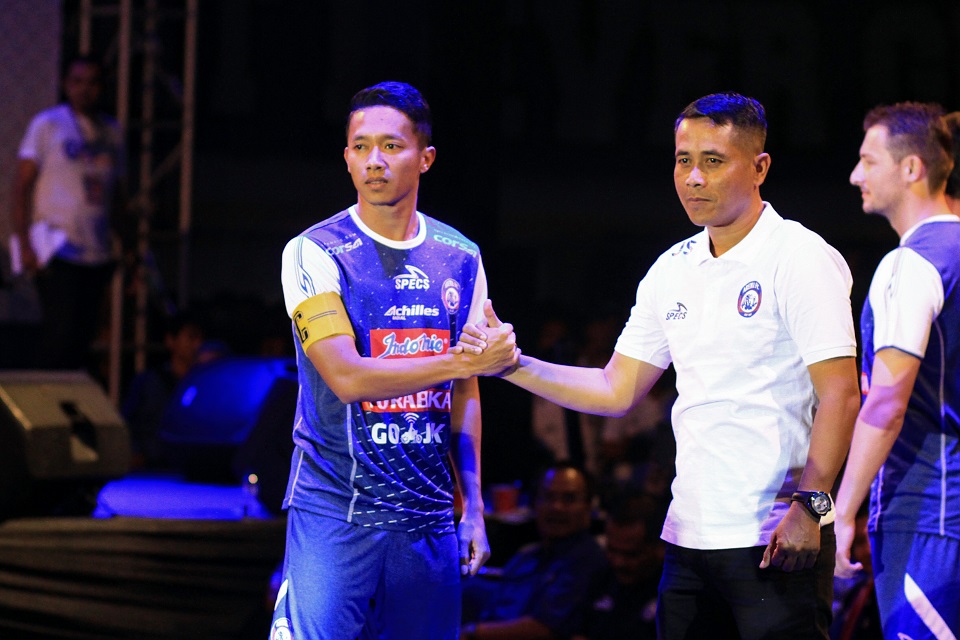 Meriahnya Launching Tim dan Jersey Arema FC untuk Liga 1 2018