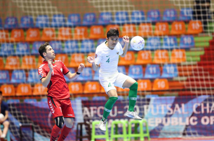 Timnas Futsal Indonesia U-20 Takluk 3-4 dari Afghanistan sehingga Gagal Tembus Final