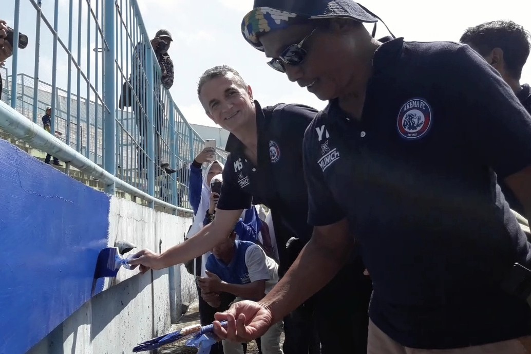 Arema FC Semakin Termotivasi atas Tampilan Baru Stadion Kanjuruhan
