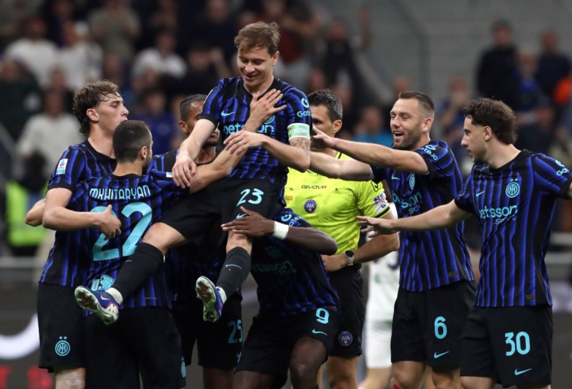 Hasil Serie A: Hajar Cagliari 3-0, Inter Milan di Ambang Scudetto