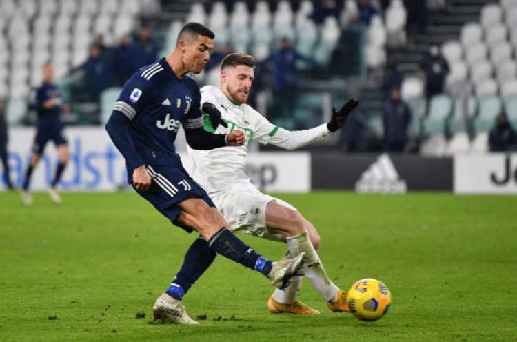 Juventus Atasi Sassuolo, Cristiano Ronaldo Samai Rekor Dunia Josef Bican