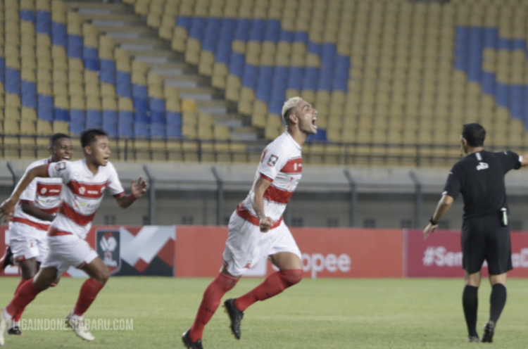 Hasil Liga 1: Madura United Menang Tipis atas PSS