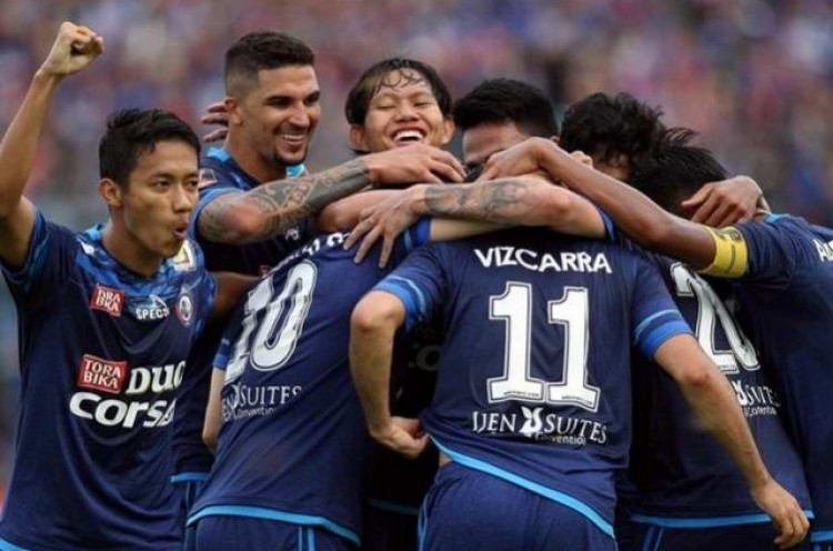 Arema dan PS TNI Meraih Kemenangan di Pekan ke-31 Liga 1