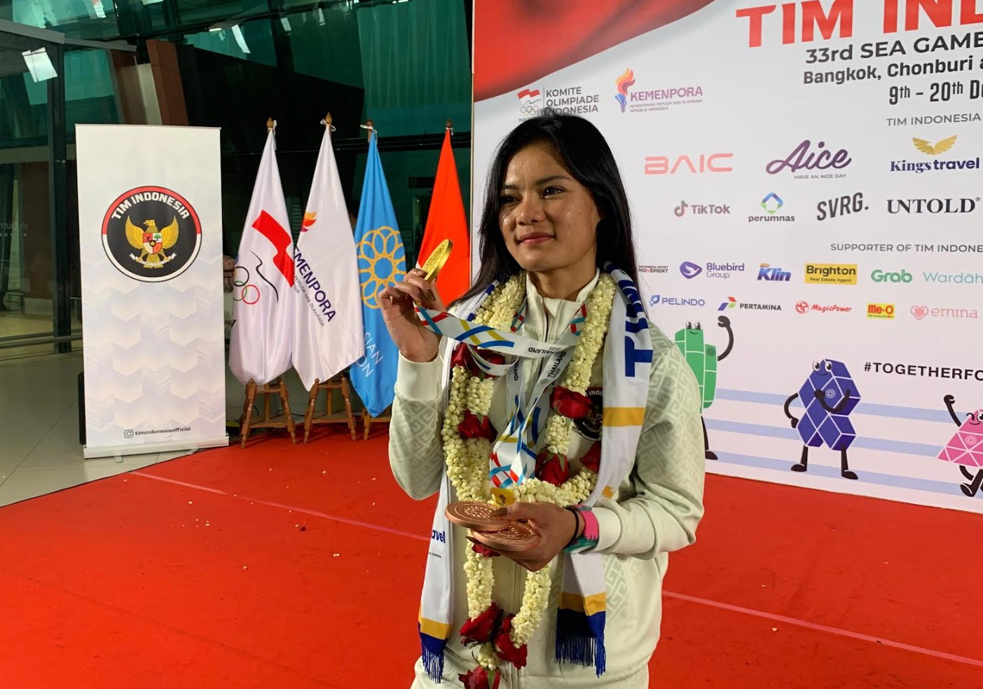 SEA Games 2025: Lampaui Target, Pembalap Sepeda Ayustina Delia Tatap Asian Games 2026