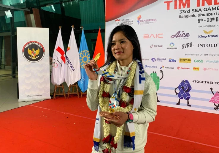 SEA Games 2025: Lampaui Target, Pembalap Sepeda Ayustina Delia Tatap Asian Games 2026