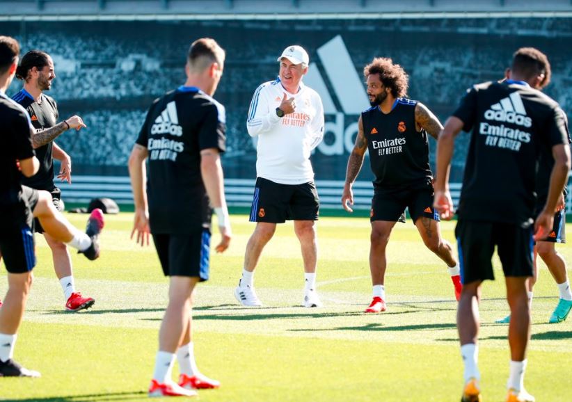 Rasa Lapar dari Pemain-pemain Senior Madrid Buat Kagum Ancelotti