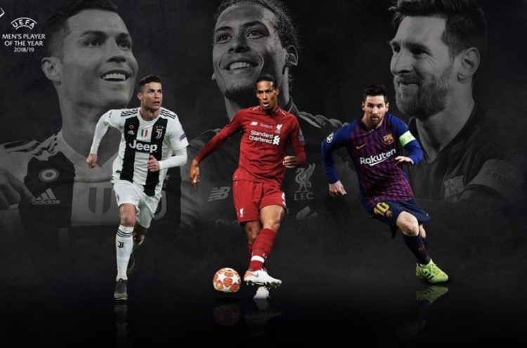 Tiga Kandidat Utama Peraih Penghargaan Pemain Terbaik Eropa 2019