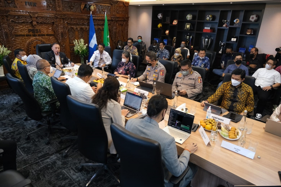 Satgas Transformasi Sepak Bola Indonesia Gelar Rapat Perdana
