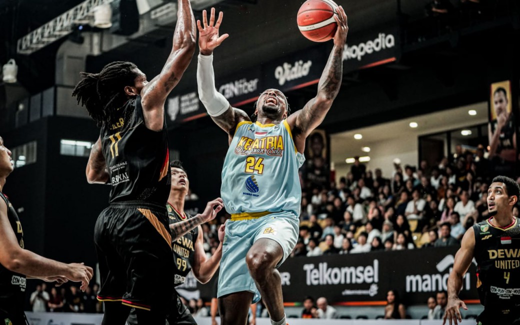 Hasil IBL 2024: Kesatria Bengawan Solo Harus Berjuang Susah Payah Kalahkan Dewa United Banten