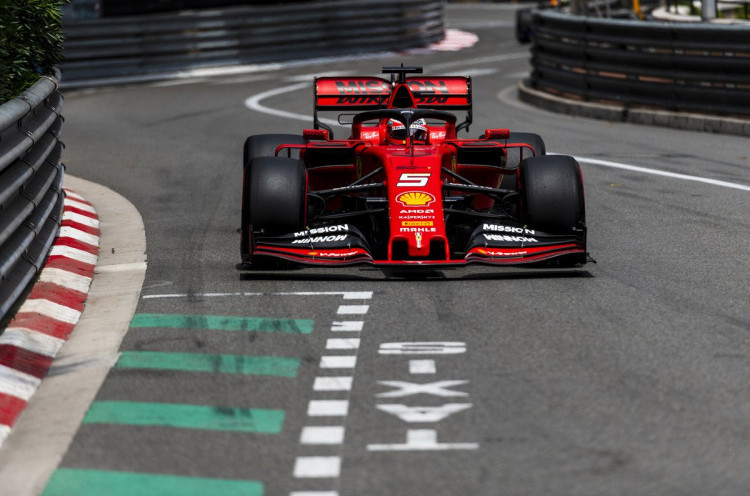 Finis Posisi Kedua di F1 GP Monako, Sebastian Vettel Tidak Menyangka 