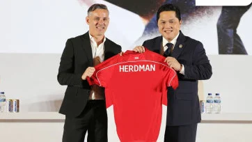 Galeri Foto: John Herdman Diperkenalkan sebagai Pelatih Timnas Indonesia