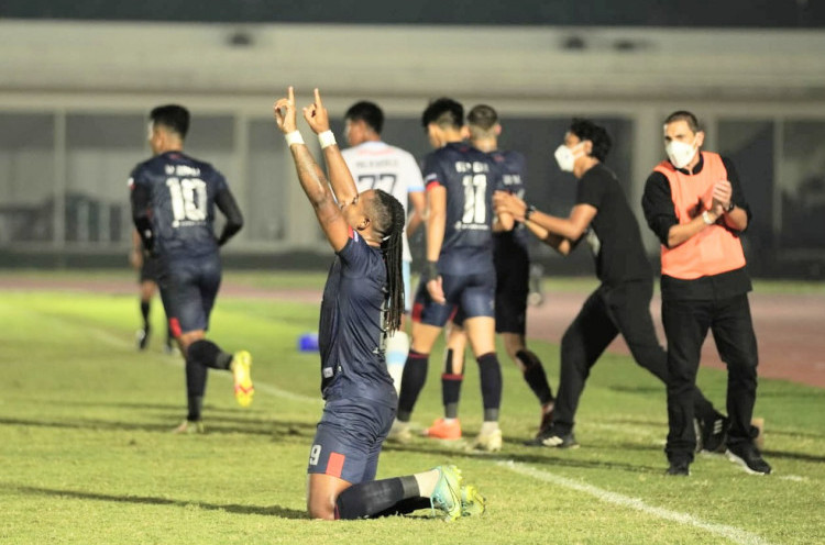 Eduardo Almeida Belum Puas meski Arema FC Menang Telak