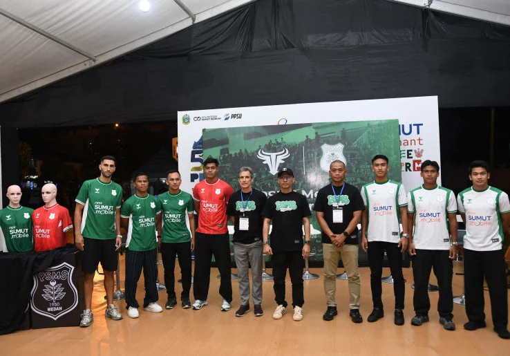 Didukung DRX, PSMS Medan Perkenalkan Jersey Baru untuk Piala Presiden 2026