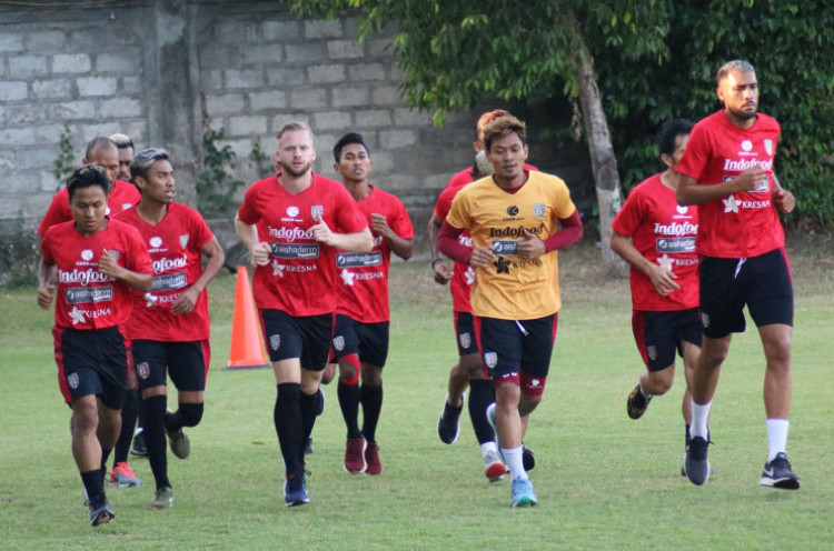 Jelang Hadapi Persib Bandung, Bali United Pantau Kebugaran Melvin Platje