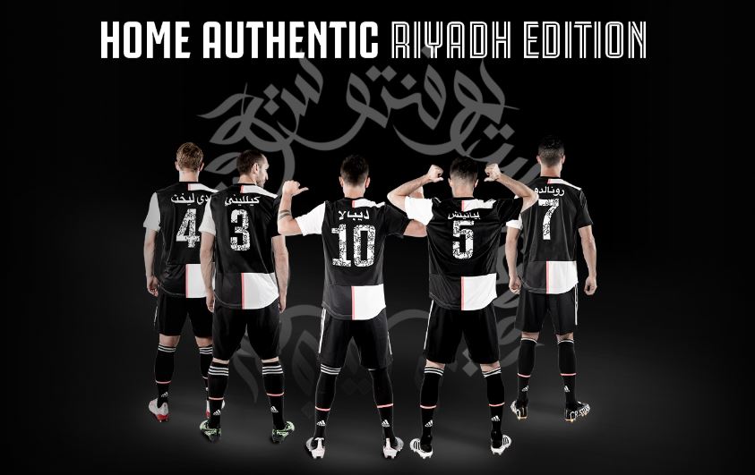 Jersey Spesial Nuansa Arab Juventus untuk Piala Super Italia Kontra Lazio