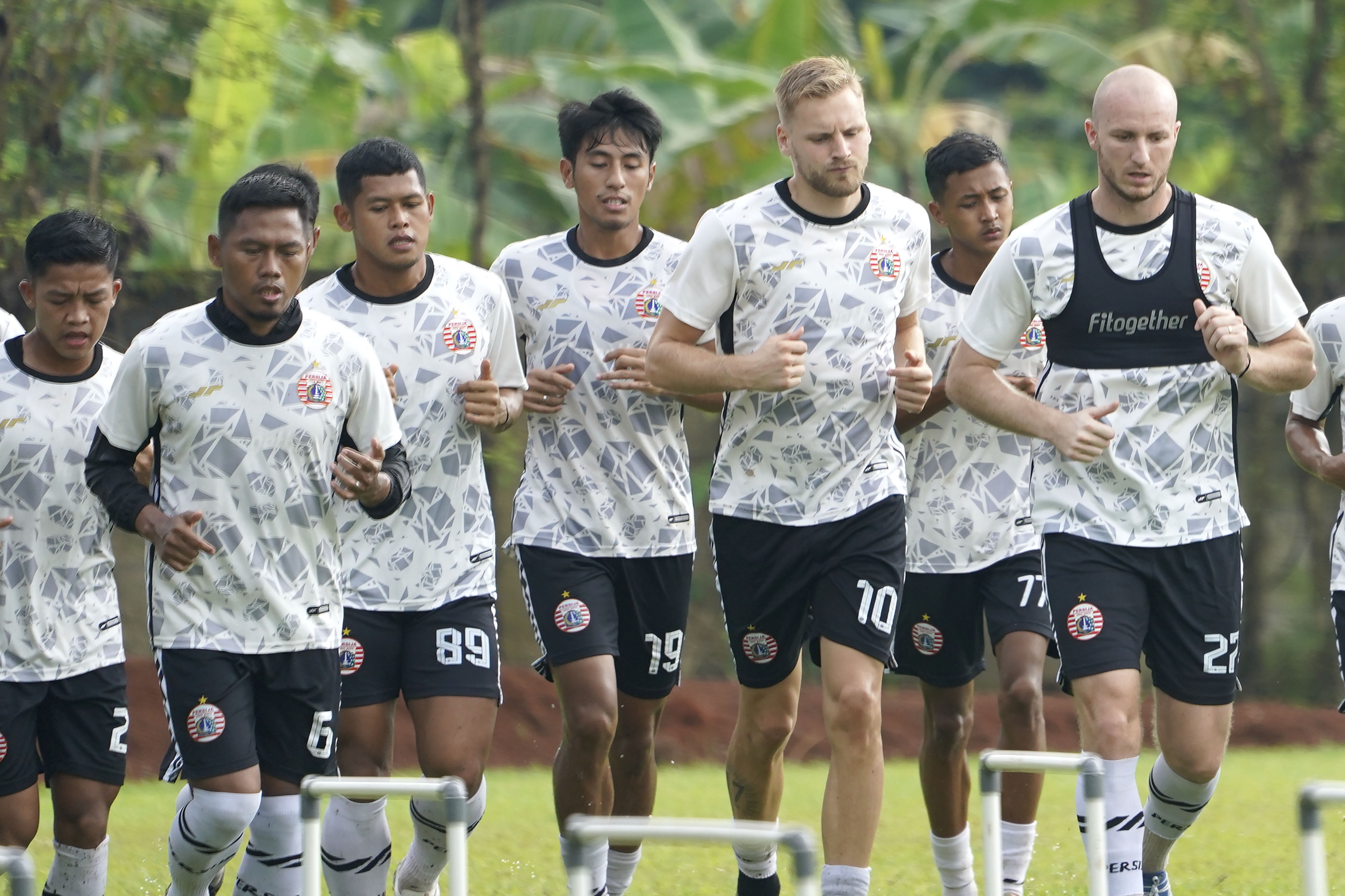 Pemain Persija Terus Digembleng Jelang Hadapi Persib