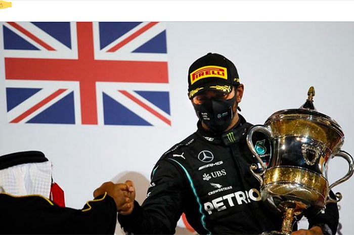 Positif COVID-19, Lewis Hamilton Absen di Sakhir