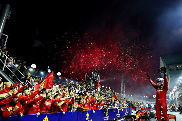 Ternyata Ada yang Membuat Sebastian Vettel Termotivasi di GP Singapura