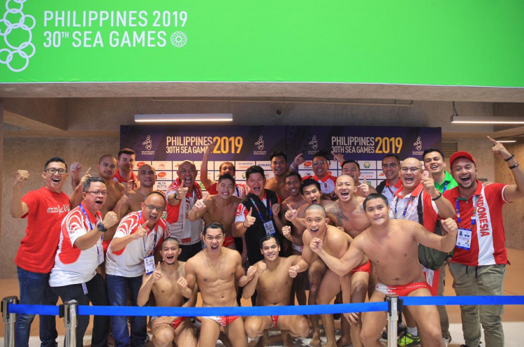SEA Games 2019: Filipina-Singapura Berakhir Dramatis, Polo Air Indonesia Sumbangkan Emas Pertama 